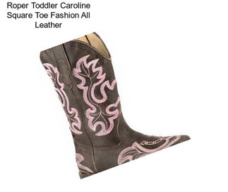 Roper Toddler Caroline Square Toe Fashion All Leather