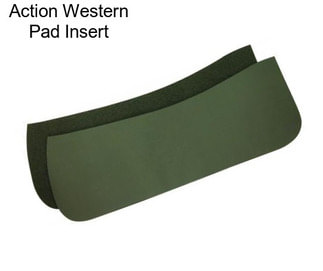 Action Western Pad Insert
