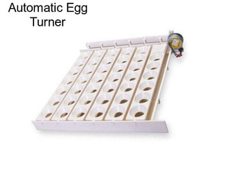 Automatic Egg Turner