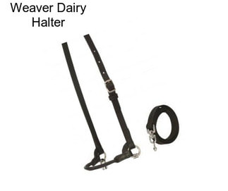 Weaver Dairy Halter