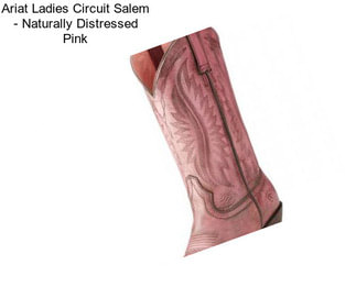 Ariat Ladies Circuit Salem - Naturally Distressed Pink