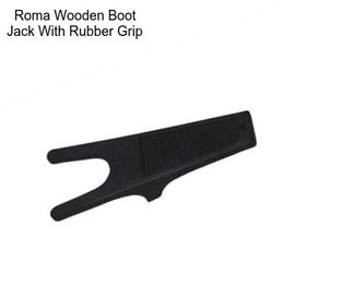 Roma Wooden Boot Jack With Rubber Grip