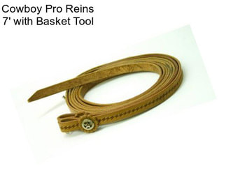 Cowboy Pro Reins 7\' with Basket Tool