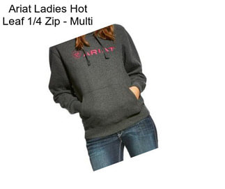 Ariat Ladies Hot Leaf 1/4 Zip - Multi