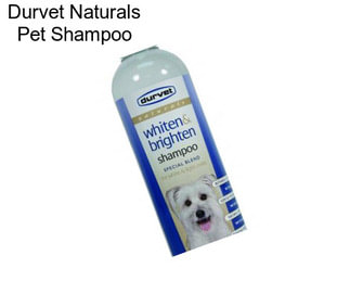 Durvet Naturals Pet Shampoo