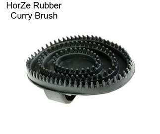 HorZe Rubber Curry Brush