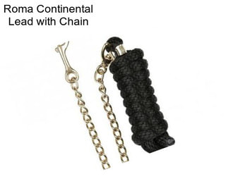 Roma Continental Lead with Chain