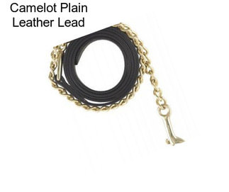 Camelot Plain Leather Lead