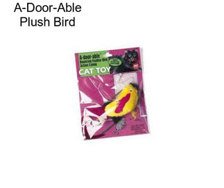 A-Door-Able Plush Bird