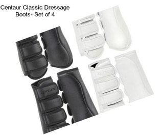 Centaur Classic Dressage Boots- Set of 4