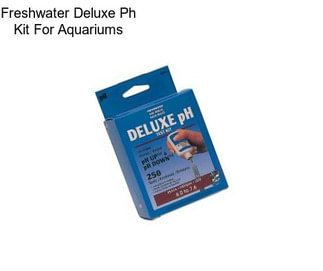 Freshwater Deluxe Ph Kit For Aquariums