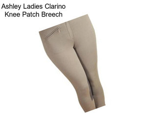 Ashley Ladies Clarino Knee Patch Breech