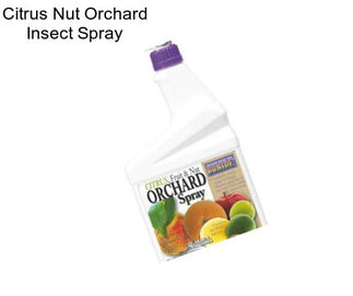 Citrus Nut Orchard Insect Spray