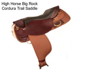 High Horse Big Rock Cordura Trail Saddle