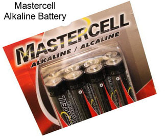 Mastercell Alkaline Battery