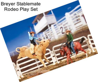 Breyer Stablemate Rodeo Play Set