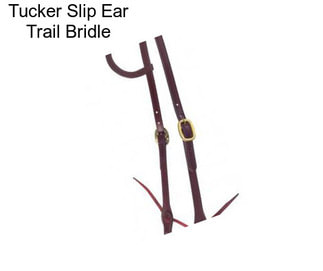 Tucker Slip Ear Trail Bridle