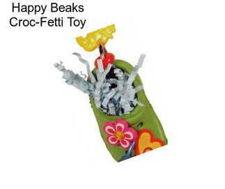 Happy Beaks Croc-Fetti Toy