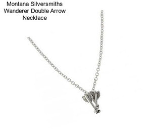 Montana Silversmiths Wanderer Double Arrow Necklace