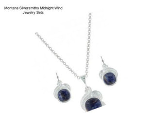 Montana Silversmiths Midnight Wind Jewelry Sets