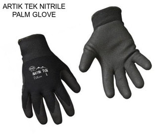 ARTIK TEK NITRILE PALM GLOVE