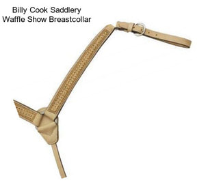 Billy Cook Saddlery Waffle Show Breastcollar