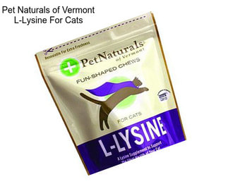 Pet Naturals of Vermont L-Lysine For Cats