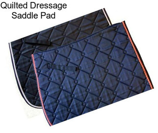 Quilted Dressage Saddle Pad