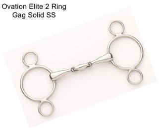 Ovation Elite 2 Ring Gag Solid SS