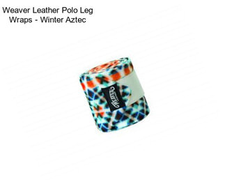 Weaver Leather Polo Leg Wraps - Winter Aztec