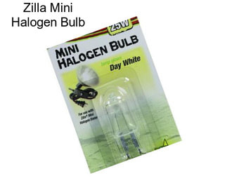 Zilla Mini Halogen Bulb