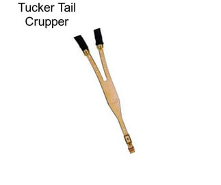 Tucker Tail Crupper