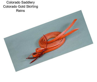 Colorado Saddlery Colorado Gold Skirting Reins