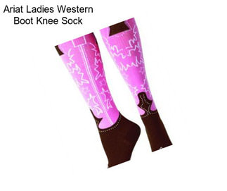 Ariat Ladies Western Boot Knee Sock