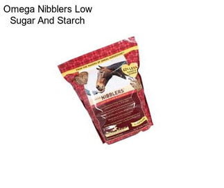 Omega Nibblers Low Sugar And Starch