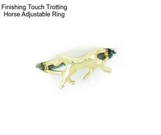 Finishing Touch Trotting Horse Adjustable Ring