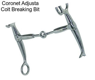 Coronet Adjusta Colt Breaking Bit