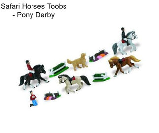 Safari Horses Toobs - Pony Derby