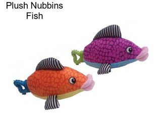 Plush Nubbins Fish