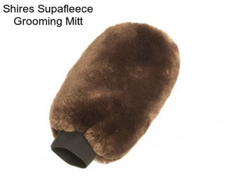 Shires Supafleece Grooming Mitt