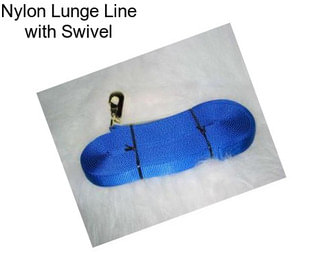 Nylon Lunge Line with Swivel