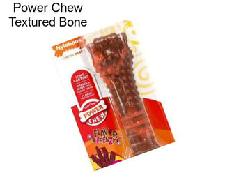 Power Chew Textured Bone