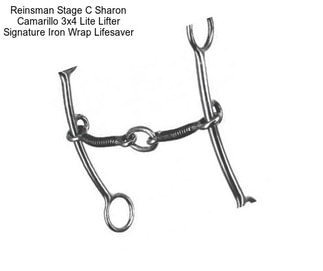 Reinsman Stage C Sharon Camarillo 3x4 Lite Lifter Signature Iron Wrap Lifesaver