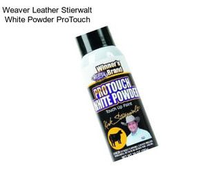 Weaver Leather Stierwalt White Powder ProTouch