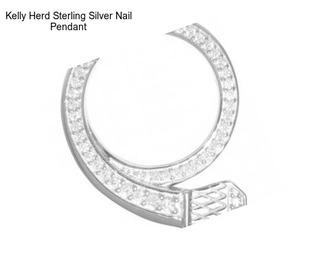 Kelly Herd Sterling Silver Nail Pendant