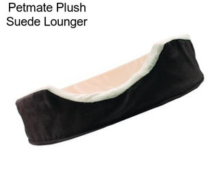 Petmate Plush Suede Lounger