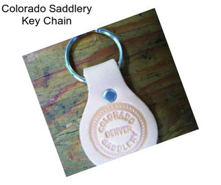 Colorado Saddlery Key Chain