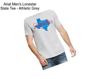Ariat Men\'s Lonestar State Tee - Athletic Grey