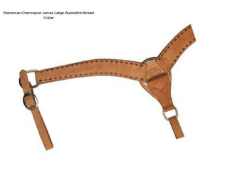 Reinsman Charmayne James Latigo Buckstitch Breast Collar