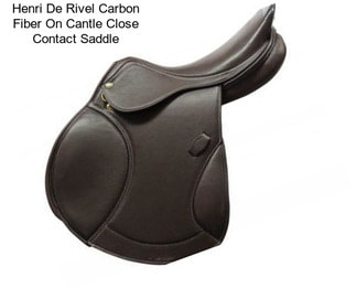 Henri De Rivel Carbon Fiber On Cantle Close Contact Saddle